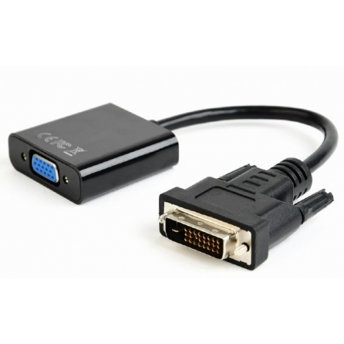 Adaptor Gembird AB-DVID-VGAF-01, DVI-D - VGA, 0.2m, Black