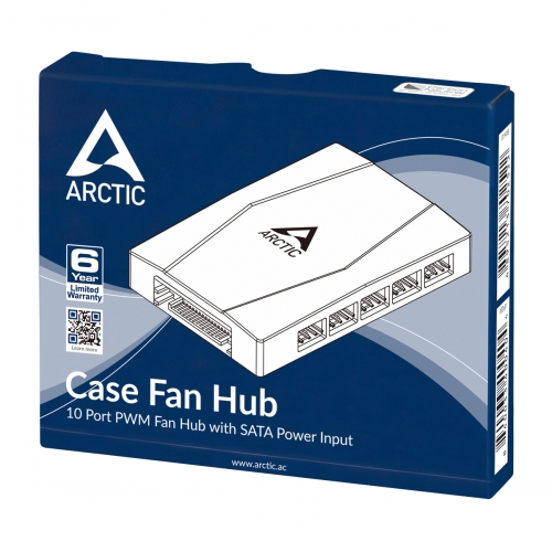 Controller ventilator Arctic Freezer Case Fan Hub, Black