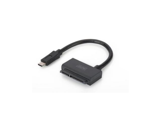 Adaptor Digitus DA-70327, USB-C - SATA3, Black
