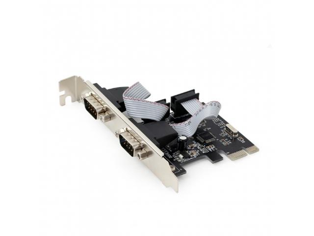 Adaptor Gembird PCI Express - 2x serial (low profile)