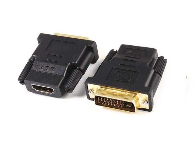 Adaptor HDMI A mama la DVI-D (24+1, dual link) tata HCT HCT68931