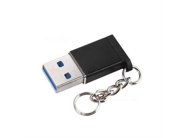 Adaptor Inter-Tech USB-C Female - USB 3.0 Male, Black