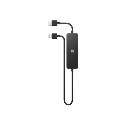 Adaptor Microsoft 4K Wireless, USB - HDMI, Black