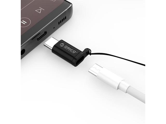 Adaptor Orico CBT-MT01, USB-C - micro USB-B, Black