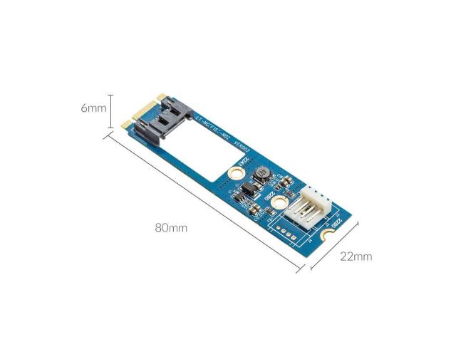 Adaptor Orico M2TS7PD, SATA 7Pin – M.2