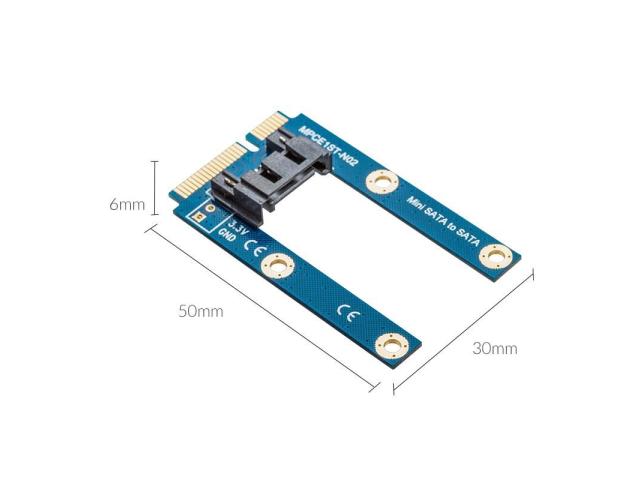 Adaptor Orico MSTS7PW, SATA – mSATA
