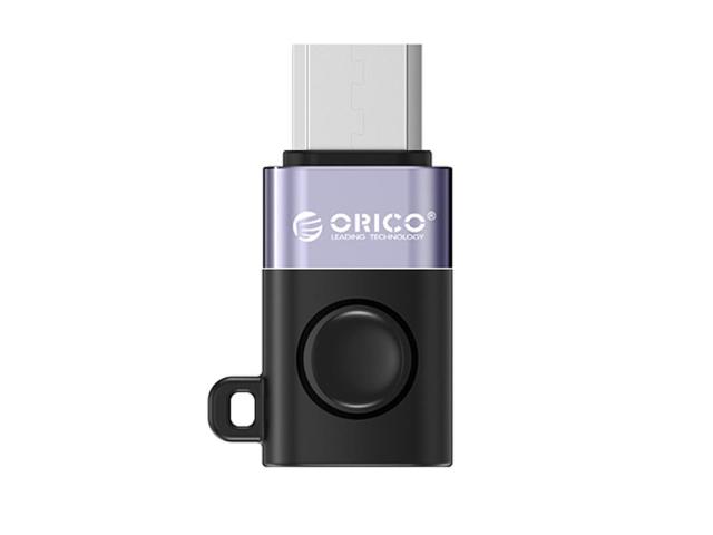 Adaptor Orico WBC-BK, USB-C - Micro USB, Black-Gray