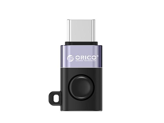 Adaptor Orico WCA-BK, USB-C male - USB-A female, Gray-Black