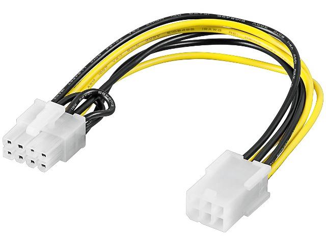 Adaptor PCI Express 6 pini la 8 pini, 20cm OEM HCT93635