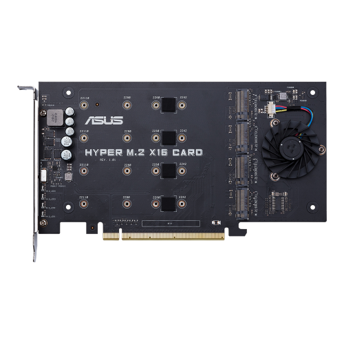 Adaptor PCI-Express ASUS HYPER M.2 X16 CARD V2, 4x M.2