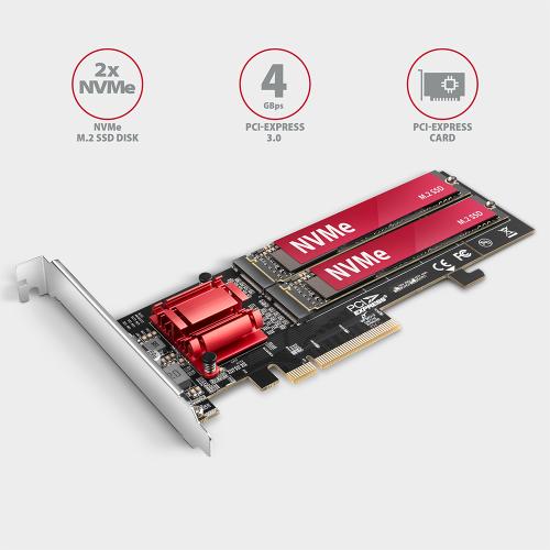Adaptor PCI-Express Axagon PCEM2-ND, M.2