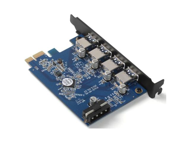 Adaptor Orico PVU3-4P PCI-Express - USB 3.0, 4 porturi