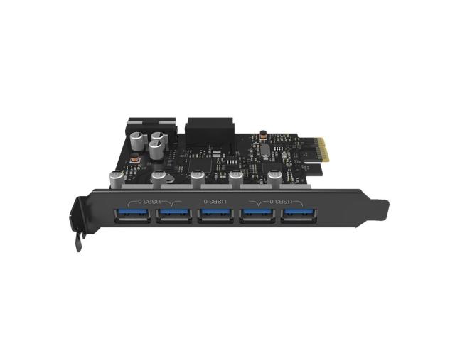 Adaptor Orico PCI-Express PVU3-5O2I, 5x USB 3.0 