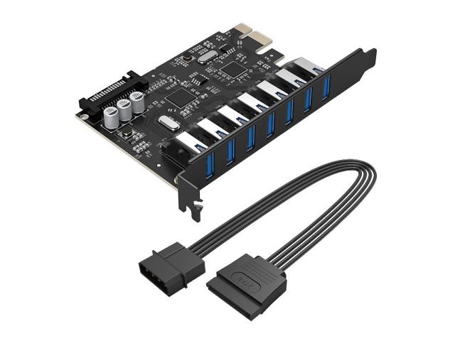 Adaptor PCI-Express Orico PVU3-7U, 7 x USB 3.0