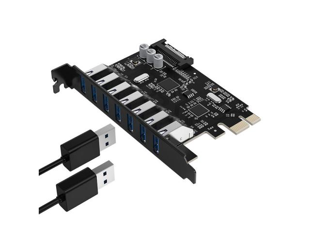 Adaptor PCI-Express Orico PVU3-7U, 7 x USB 3.0