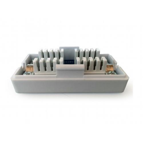 Adaptor retea Gembird, RJ45 - RJ45, UTP, Cat.5E, Silver