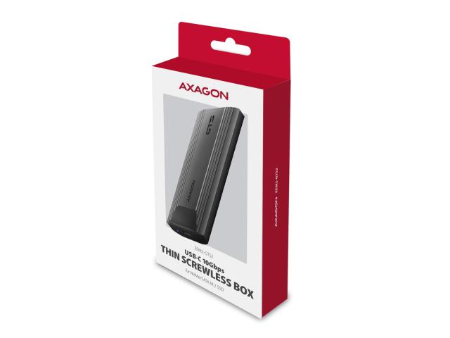 Rack SSD Axagon EEM2-GTS2, USB-C, M.2, Black