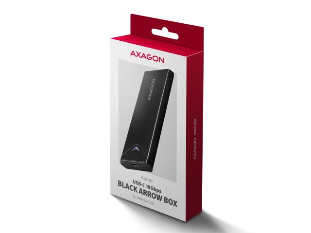 Rack SSD Axagon EEM2-UB2, USB-C, M.2, Black