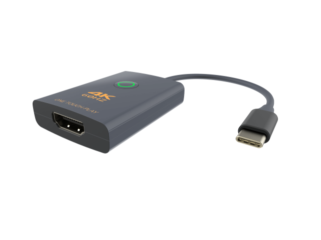 Adaptor EvoConnect HDC-UCH1, USB-C - HDMI, Gray