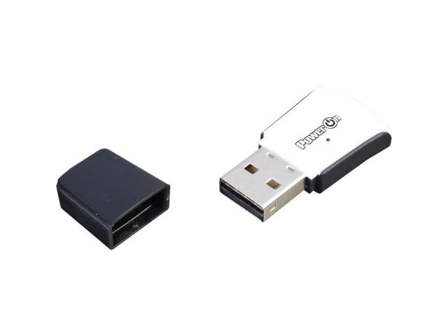 Adaptor wireless PowerOn DMG-03, USB, 150 Mbps, Black-White