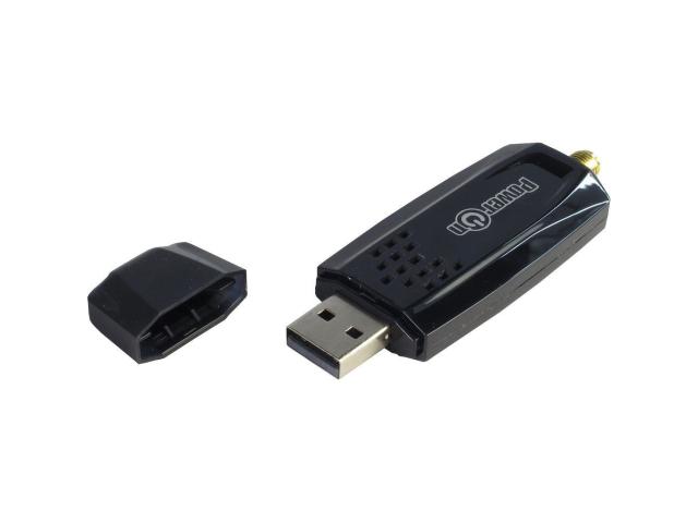 Adaptor wireless PowerOn DMG-09, USB, 300 Mbps, Black