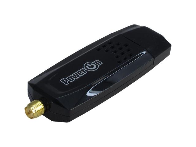 Adaptor wireless PowerOn DMG-09, USB, 300 Mbps, Black