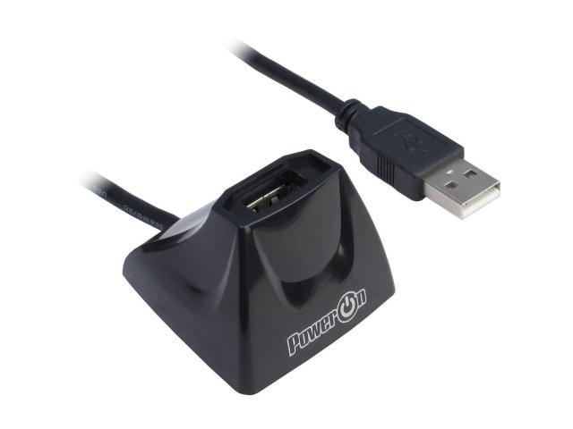 Adaptor wireless PowerOn DMG-09, USB, 300 Mbps, Black