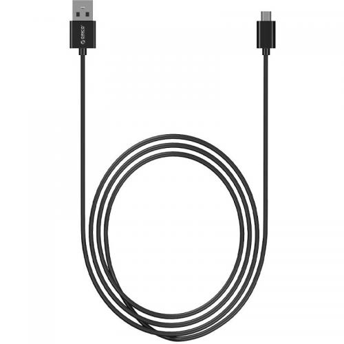 Cablu de date Orico ADC-10 PRO, USB - micro USB, 1m, Black