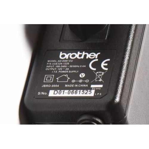 Alimentator Brother AD-E001A pentru Brother P-touch, Black