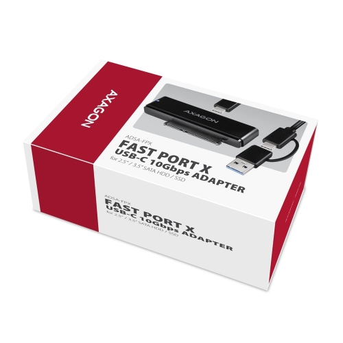 FAST PORT X, USB-C, USB-A, 2.5