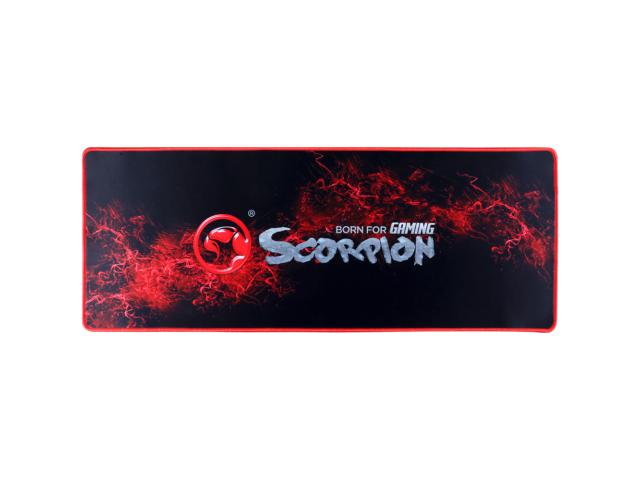 Kit Marvo CM420 Tastatura Mecanica, LED, USB, Black + Mouse Optic RGB LED, USB, Black + Mouse Pad XL, Black-Red