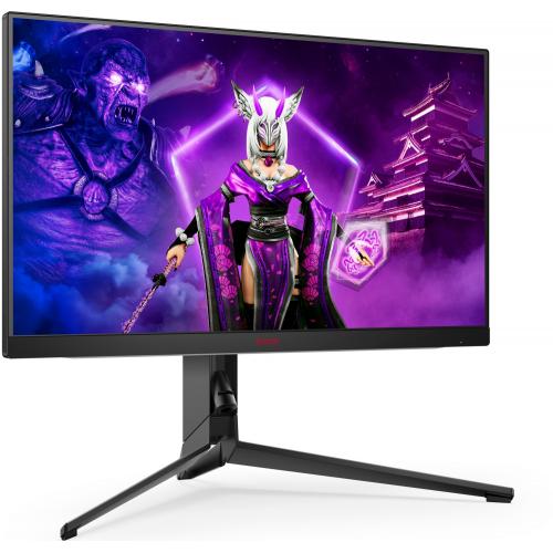Monitor LED AOC AG274QS, 27inch, 2560x1440, 1ms GTG, Black-Red