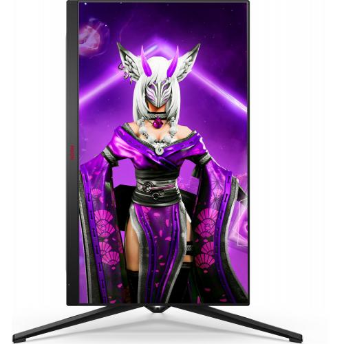 Monitor LED AOC AG274QS, 27inch, 2560x1440, 1ms GTG, Black-Red