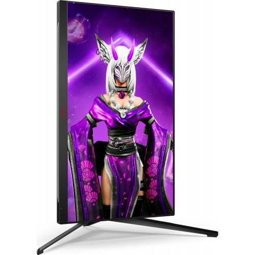 Monitor LED AOC AG274QS, 27inch, 2560x1440, 1ms GTG, Black-Red