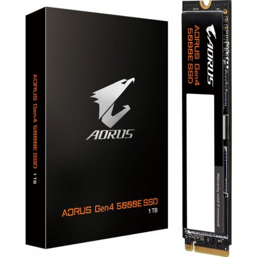 SSD Gigabyte AORUS Gen4 5000E, 500 GB, PCI Express 4.0 x4, M.2
