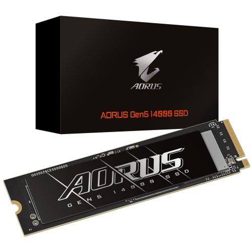 SSD Gigabyte AORUS Gen5 14000, 4TB, PCI Express 5.0 x4, M.2 2280