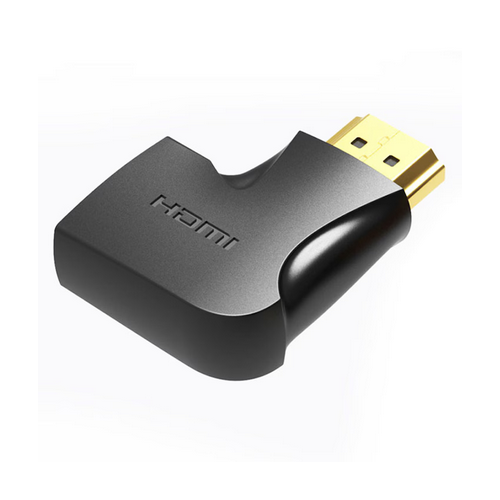 ADAPTOR video Vention, HDMI(T) la HDMI(M), unghi 270 grade, , rezolutie 4K la 60Hz, PVC, negru, 