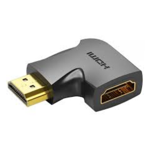 ADAPTOR video Vention, HDMI(T) la HDMI(M), unghi 270 grade, , rezolutie 4K la 60Hz, PVC, negru, 