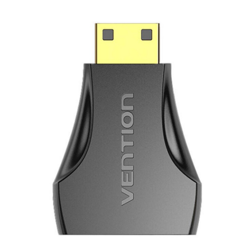 ADAPTOR video Vention, miniHDMI(T) la HDMI(M), , rezolutie 4K la 60Hz, PVC, negru, 