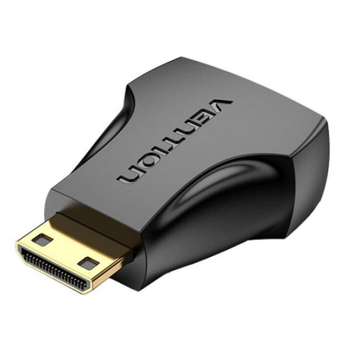 ADAPTOR video Vention, miniHDMI(T) la HDMI(M), , rezolutie 4K la 60Hz, PVC, negru, 