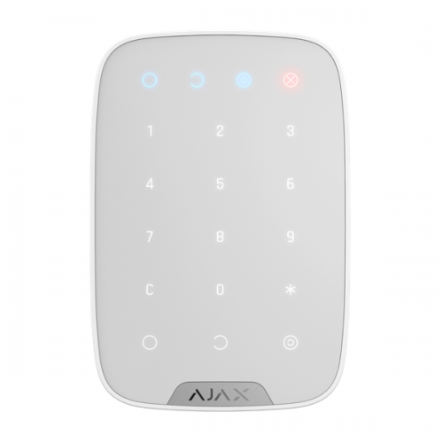 Tastatura wireless Ajax KeyPad, White