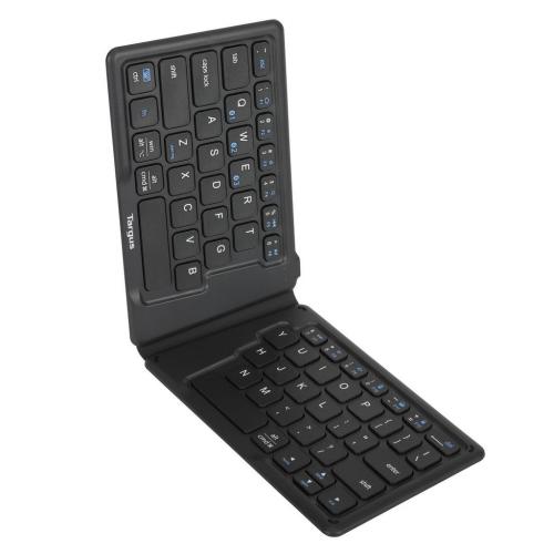 Tastatura Wireless Targus Antimicrobial Folding Ergo, Bluetooth, Black
