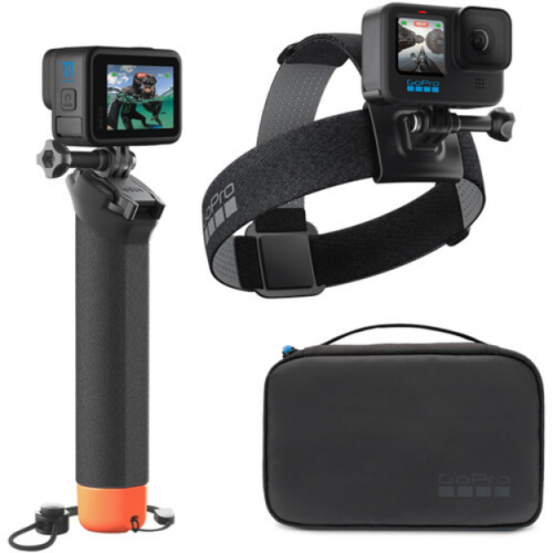 Kit Accesorii GoPro AdventureHandler, Head Strap, Clip mount, Case
