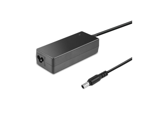 Alimentator SMPS (sursa alimentare in comutatie) AC/DC 19V 4,62A (4620mA) cu mufa 6,5x4,4mm cotit la 90&deg; HCT HCT014-048