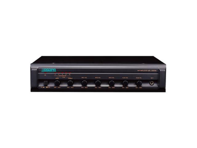 Amplificator cu mixer DSPPA MP1000PIII, 350W, intrare 3xMIC/2xAUX, 4-16 Ohmi