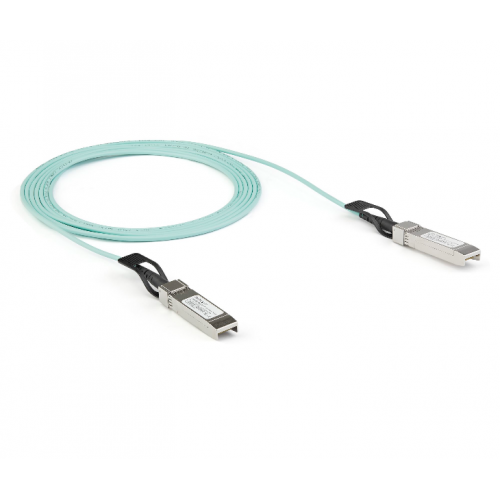 Patch cord Startech AOCSFP10G2ME, SFP+ - SFP+, 2m, Blue