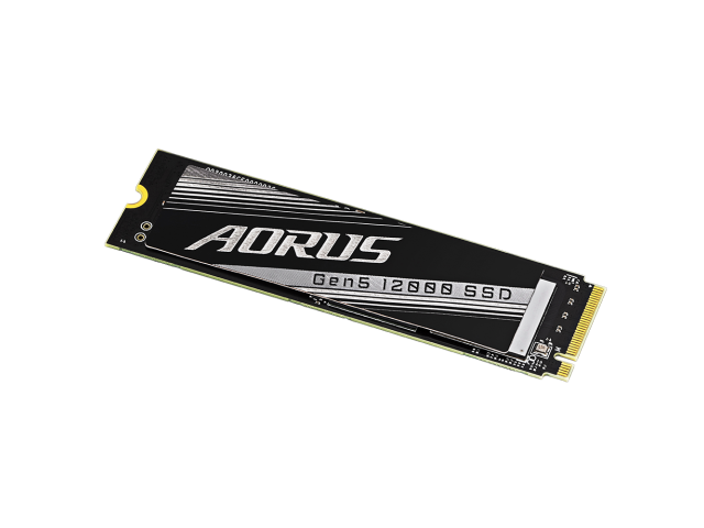 AORUS Gen5 12000, 1 TB, M.2, PCIe 5.0, NVMe 2.0, radiator, Negru