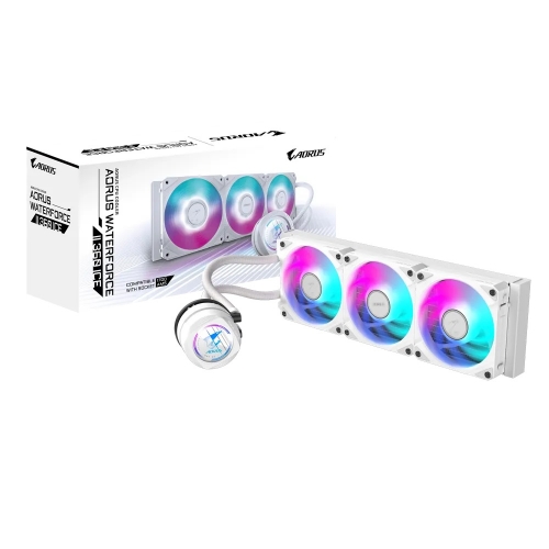 Cooler procesor Gigabyte AORUS WATERFORCE II 360 ICE, ARGB LED, 3x 120mm