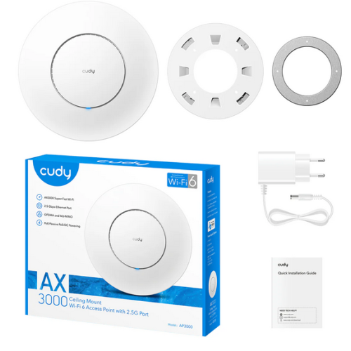 Access Point Cudy AP3000, White