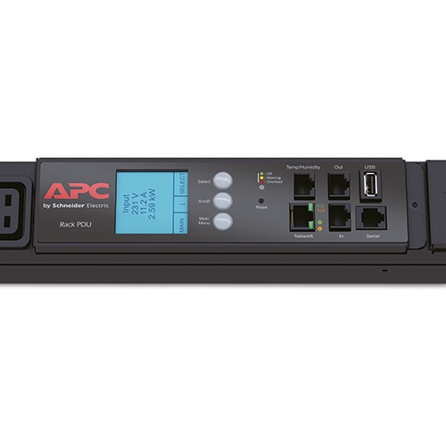 PDU APC Metered AP8887, 30x C13, 12x C19, Black
